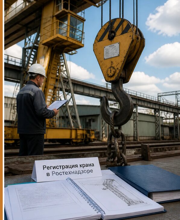 Регистрация крана в Ростехнадзоре в Гусе-Хрустальном от 16047 р. | Авеста ОТиПБ
